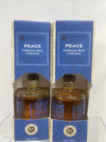 (2) rareEarth rareESSENCE Reed Diffuser 90ml Peace Aromatherapy Frankincense