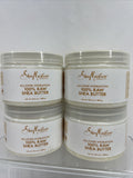 (4) Shea Moisture 100% Raw Shea Butter All-Over Hydration 10.5 OZ