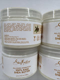 (4) Shea Moisture 100% Raw Shea Butter All-Over Hydration 10.5 OZ