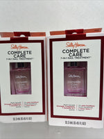 (2) Sally Hansen Complete Care Gift Set 7-N-1 Nail Treatment Clear Top Base .45o