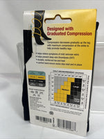 Large 3M FUTURO Men's Dress Firm Compression Socks for Improved Circulation