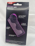 Ace Reversible Wrist Splint Brace Adjustable Size Support Level Moderate