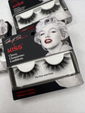 (3) KISS False Lashes Marilyn Monroe Independant Woman On A Mission One & Only
