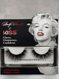 (3) KISS False Lashes Marilyn Monroe Independant Woman On A Mission One & Only