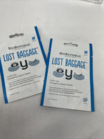 (2) BioRepublic Lost Baggage Under Eye Repair Mask BioCellulose Hyaluronic Acid