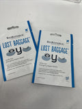 (2) BioRepublic Lost Baggage Under Eye Repair Mask BioCellulose Hyaluronic Acid