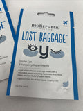 (2) BioRepublic Lost Baggage Under Eye Repair Mask BioCellulose Hyaluronic Acid
