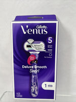 Gillette Venus Deluxe Smooth Swirl Five Blade Razor 1 Cartridge COMBINE SHIP!!