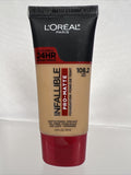 L'Oreal 108.2 Sand Sable Infallible Pro Matte Foundation