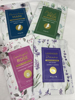 4pc Moonlit Garden Evening Skincare Holiday Gift Set Sleep Face Hand Foot Mask
