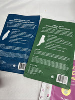 4pc Moonlit Garden Evening Skincare Holiday Gift Set Sleep Face Hand Foot Mask