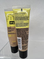 (3) Maybelline 120 Light Fit Me Tinted Moisturizer Natural Look Color Foundation
