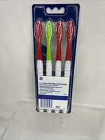 Oral-B Soft Healthy Clean Toothbrush Rounded Bristles 4 Count COMBINESHIP