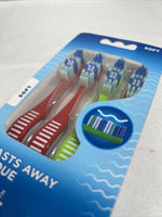 Oral-B Soft Healthy Clean Toothbrush Rounded Bristles 4 Count COMBINESHIP