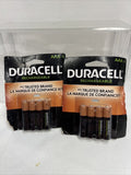 (2) Duracell Rechargeable AAA Batteries DX2400 NiMH 1.2 V 4 Pack Imperfect