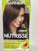 Garnier 50 Truffle Nutrisse Nourishing Hair Color Creme Medium Natural Brown