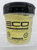 Eco Style Black Castor & Flaxseed Oil Professional Styling Gel 16 oz BIG
