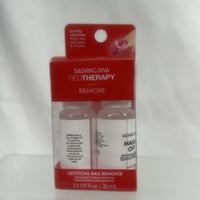 Dashing Diva Red Therapy Remove Artificial Nail Remover - 2 x 1.01 fl oz, NEW