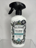 Pet-Pourri Pet Odor Air + Fabric Odor Eliminator Spray Pawsitively Fresh 16oz