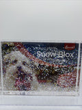 (3) Adventa Personalized Snow Globe Blox Instant Shaker 4"x6" Custom Photo Frame