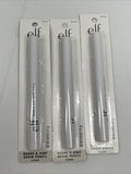 (3) e.l.f. Fill Shape & Stay Clear Eye Brow Wax Pencil Liner 21612 COMBINE SHIP!
