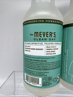 (2) Mrs. Meyer'S Aromatherapeutic Basil Scent Multi surface Cleaner Spray 16oz