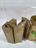 Patch 25 Tan Bamboo HypoAllergenic Breathable Bandages New Open Storage Jar