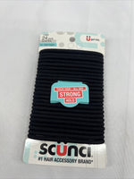 Scunci No Damage All Day Hold Hair Elastics 17829 Large Thick 24ct COMBINE SHIP