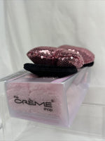 THE CREME SHOP Disney Minnie Mouse Pink Sequin Plushie Spa 3D Teddy Headband