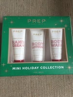 Prep Your vanilla mint bath set Hand Creame Body Wash Lotion Travel 3oz