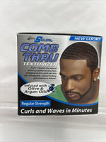 (3) Luster's Scurl Comb Thru Hair Texturizer Regular Strength For Curls & Waves
