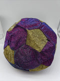 Hedstrom 8" Bouncy Soft Soccer Glitter Gold Pink Purple 3+ Inflatable Toy