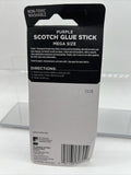 (12) Scotch Purple Mega Glue Stick 1.4Oz  Fast Permanent Dries Clear Bulk Lot