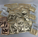 (43) masque bar Rose & Gold Foil Peel Off Mask & Sheet Face Single Use Bulk