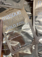 (43) masque bar Rose & Gold Foil Peel Off Mask & Sheet Face Single Use Bulk