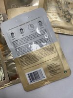 (43) masque bar Rose & Gold Foil Peel Off Mask & Sheet Face Single Use Bulk