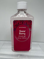 (6) Snow Berry Sugar Citrus Vanilla Body Wash Shower Gel Set Mothers Easter 5oz
