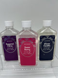 (6) Snow Berry Sugar Citrus Vanilla Body Wash Shower Gel Set Mothers Easter 5oz