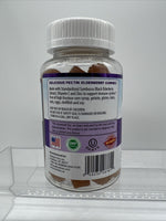 Herbion Naturals Elderberry Gummies with Vitamin C & Zinc 60 Ct  1/25