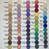 Individual Mac Pressed Pigment Pans eyeshadow pressed pigment *Buy 6 & Free Ship