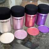 Individual Mac Pressed Pigment Pans eyeshadow pressed pigment *Buy 6 & Free Ship