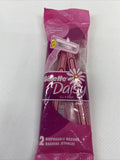 Gillette Daisy Classic 2 Blade Disposable Razor Moisture Smooth Strip 2pk