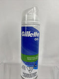 Gillette Gel Barbershop Fresh Men's Shave Gel for Sensitive Skin, 7oz