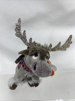 TY SVEN the Reindeer (2019 Disney Frozen 2) 5" Beanie Baby Plastic Key Clip