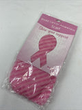 (2) BREAST CANCER AWARENESS SCARF, Pink Stripes Multi-Purpose Show Your Support!