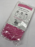 (2) BREAST CANCER AWARENESS SCARF, Pink Stripes Multi-Purpose Show Your Support!