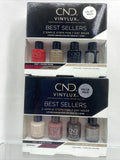 (2) CND VINYLUX Professional Long Wear Polish BEST SELLERS Mini COLLECTION