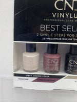 (2) CND VINYLUX Professional Long Wear Polish BEST SELLERS Mini COLLECTION