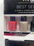 (2) CND VINYLUX Professional Long Wear Polish BEST SELLERS Mini COLLECTION