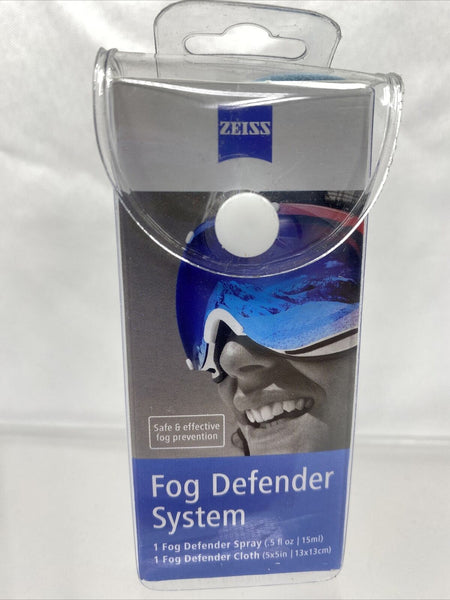 Zeiss Eyeglass Cleaner Anti-Fog Defender Kit - For Foggy Glasses Goggles Mask